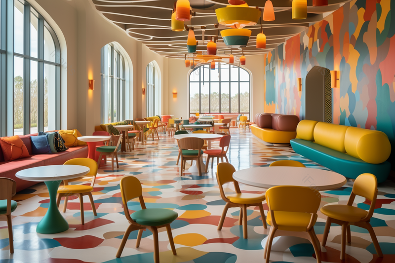 多彩可爱风商场儿童玩乐室实拍,高清,摄影图,摄影图片,图片大全,摄影图免费下载